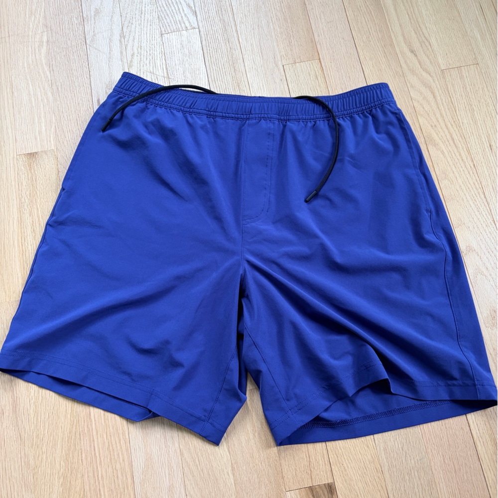 Chubbies Men’s Large Blue Athletic Shorts Gym Training Everywear Performance
